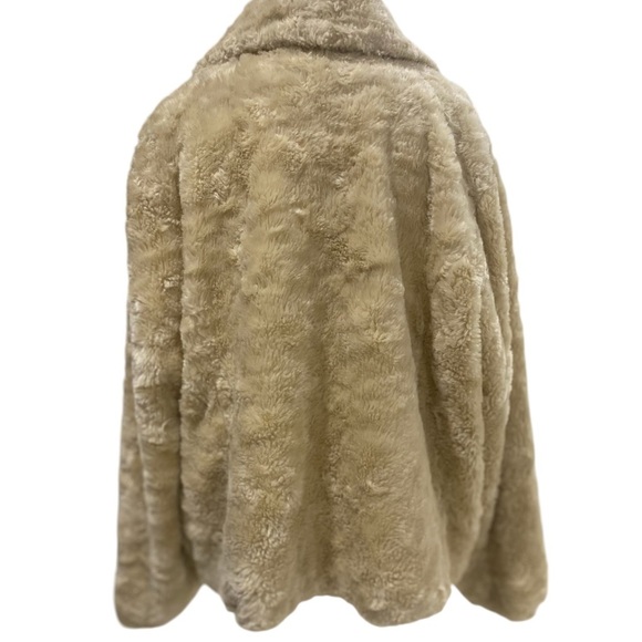 FAUX FUR SATIN LINED DRESSY OVERCOAT FOR ANY FORMAL OCCASION by VENEZIA - Picture 8 of 14